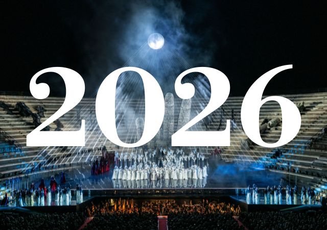 Die gesamte Besetzung des Arena di Verona Opera Festival 2026