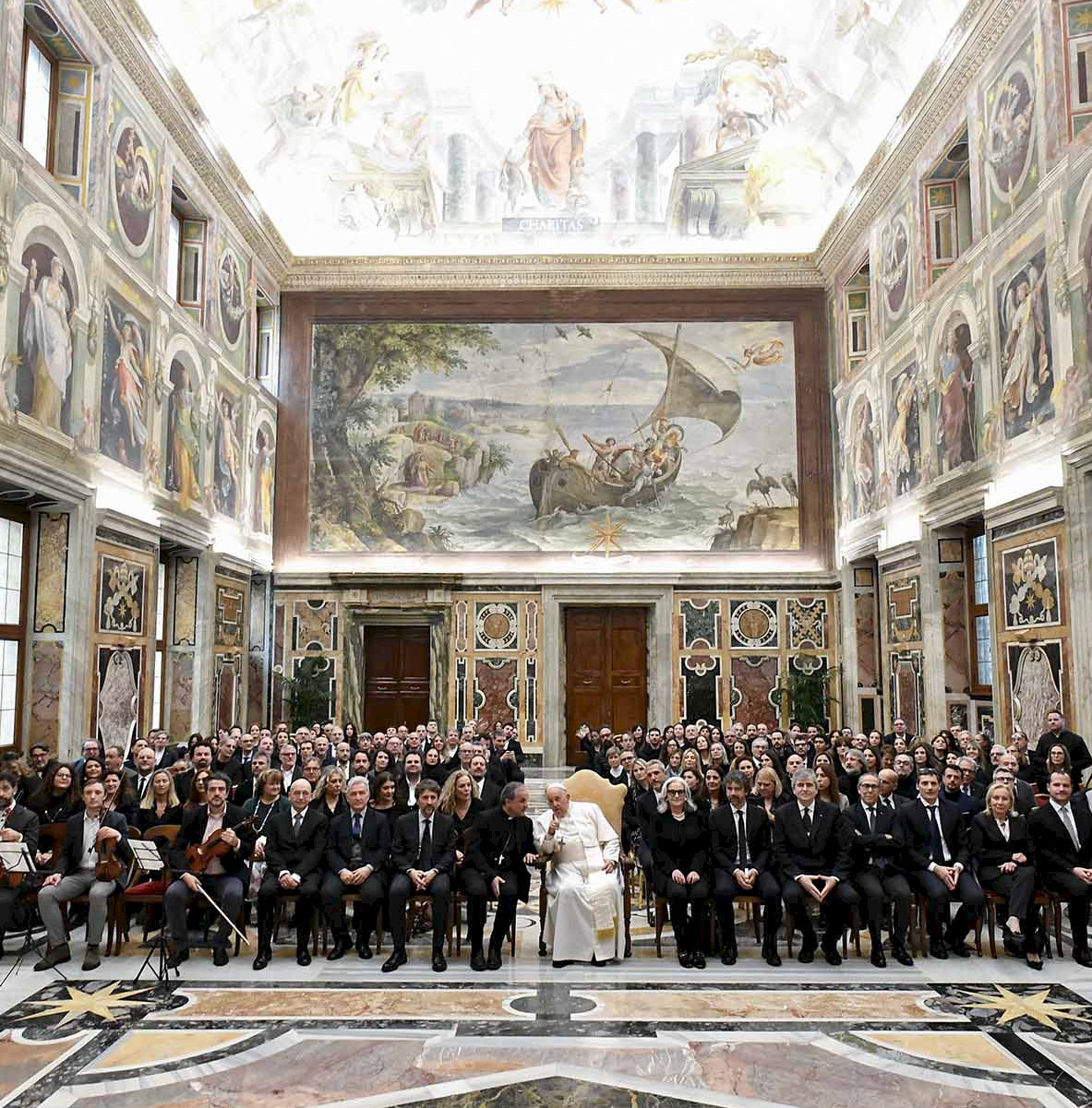 Fondazione Arena di Verona in udienza privata da Papa Francesco
