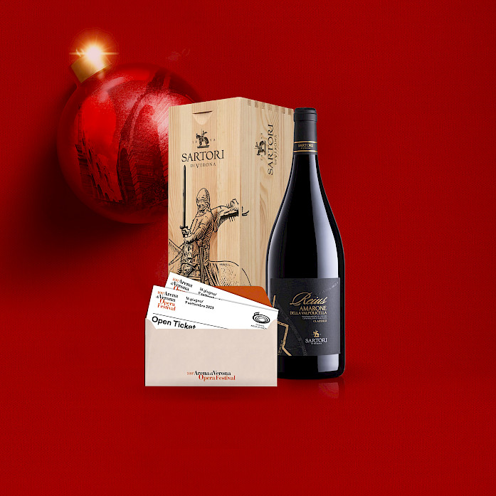 Solo per 48 ore, regala il 100° Opera Festival 2023 Con Casa Sartori