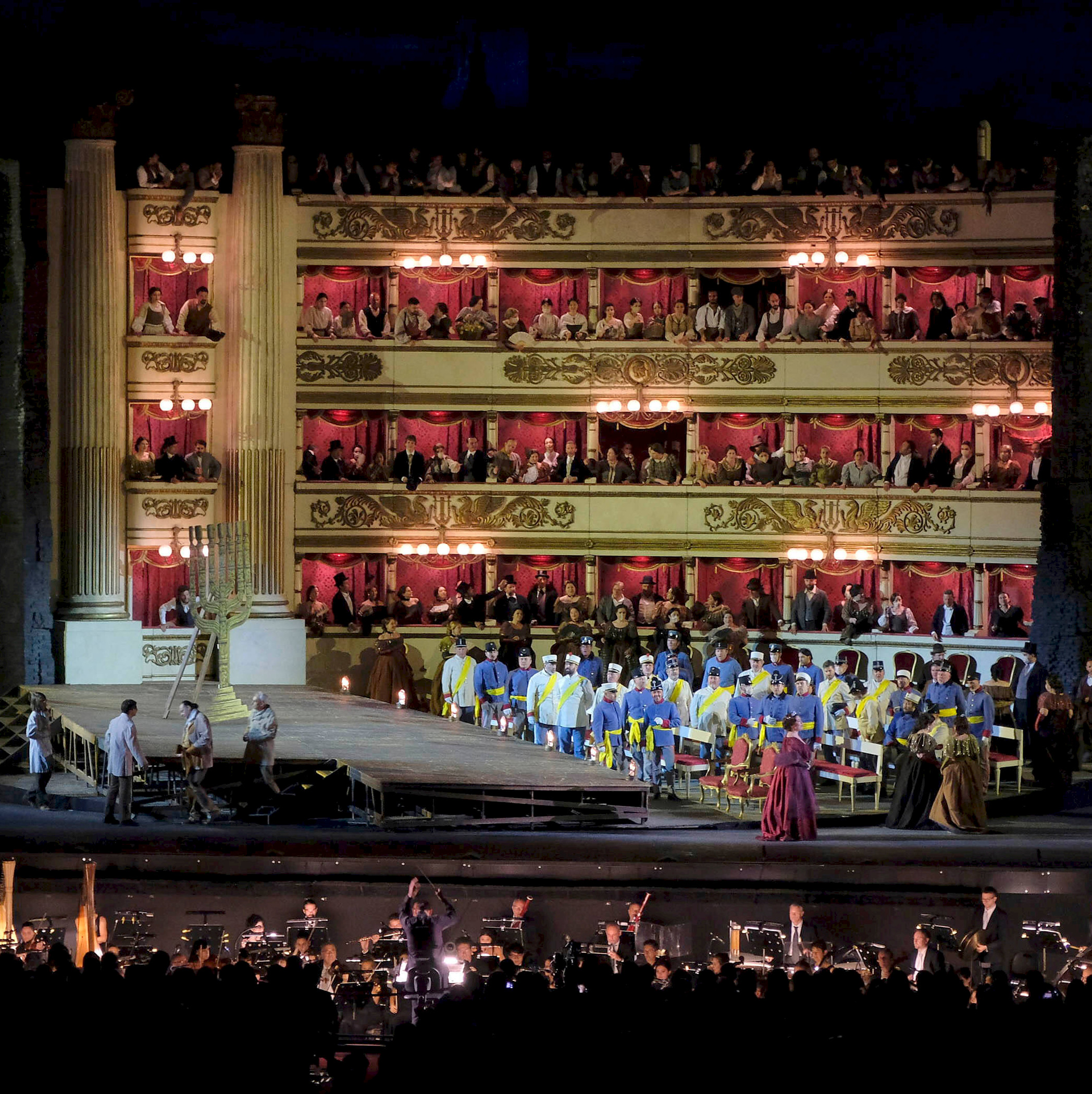 Torna Nabucco col teatro nel teatro al 99° Arena di Verona Opera Festival 2022