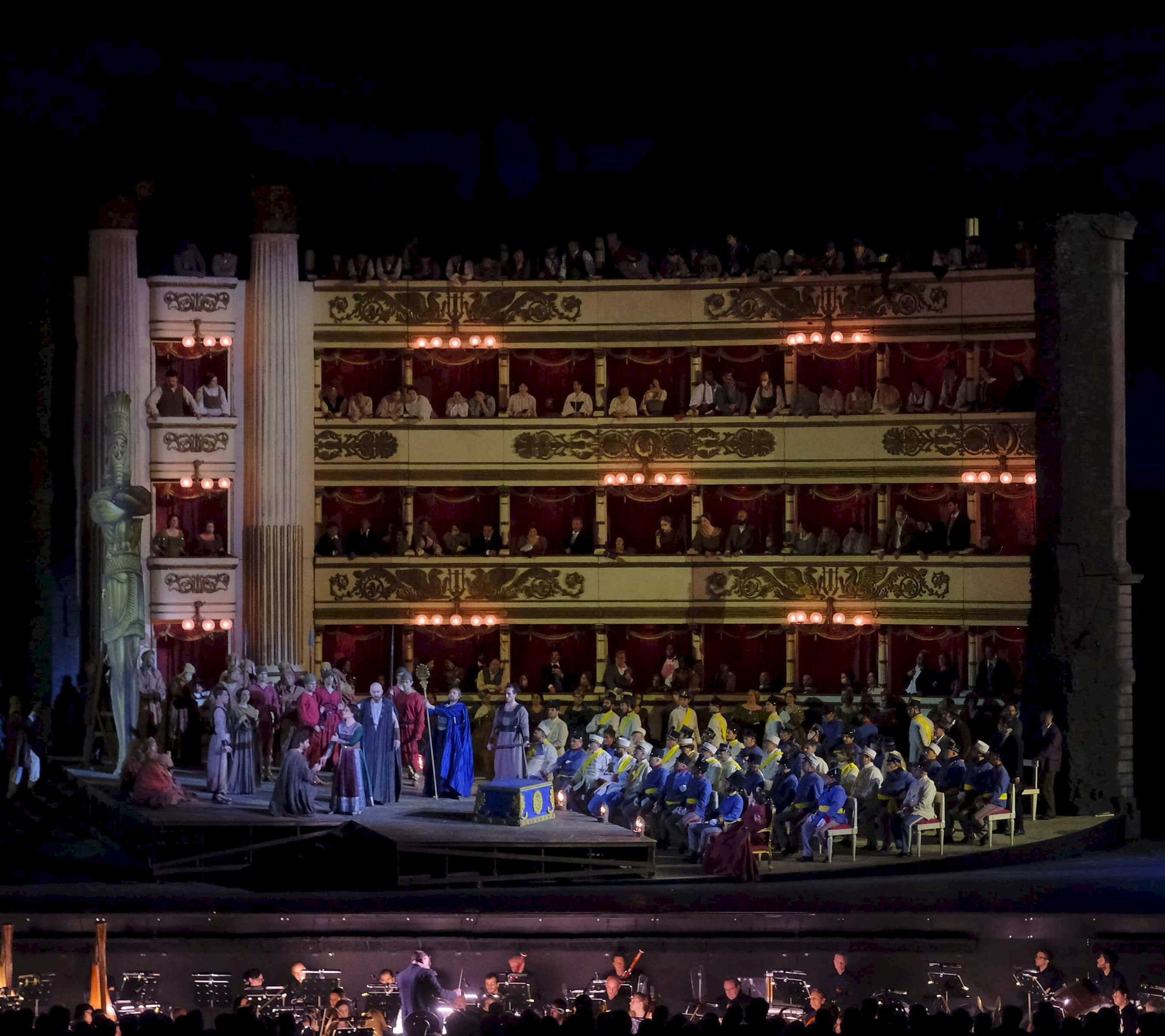 Nuovo protagonista e nuovo direttore per "Nabucco" il 18 agosto