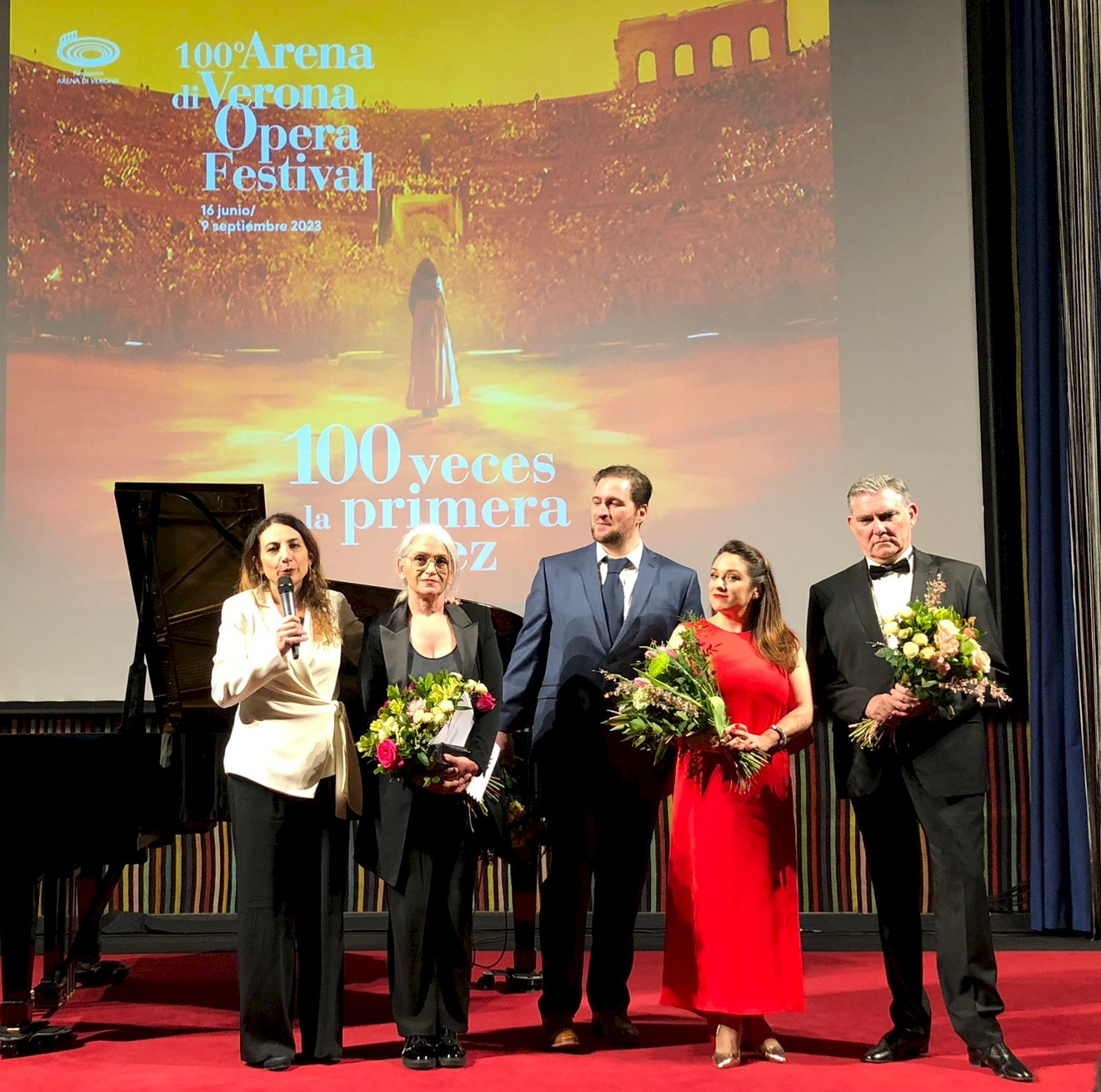Fondazione Arena di Verona presenta a Madrid il 100° opera festival 2023