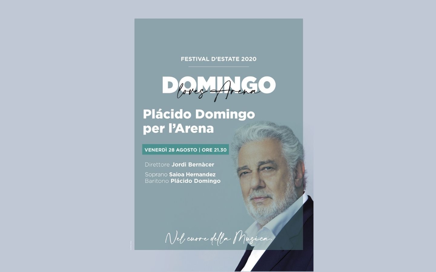Plàcido Domingo für die Arena